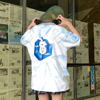 Áo thun loang logo (tie dye logo)