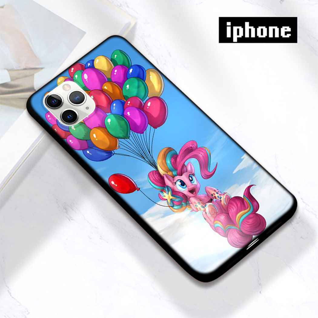 Ốp Điện Thoại Silicon Mềm Đen Hình My Little Pony Cho Iphone 11 Pro Max 12 Mini Pro Xs Max Se 2020 Xc51