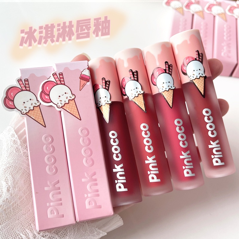 Son Kem Màu Nhung Lì Pink Coco