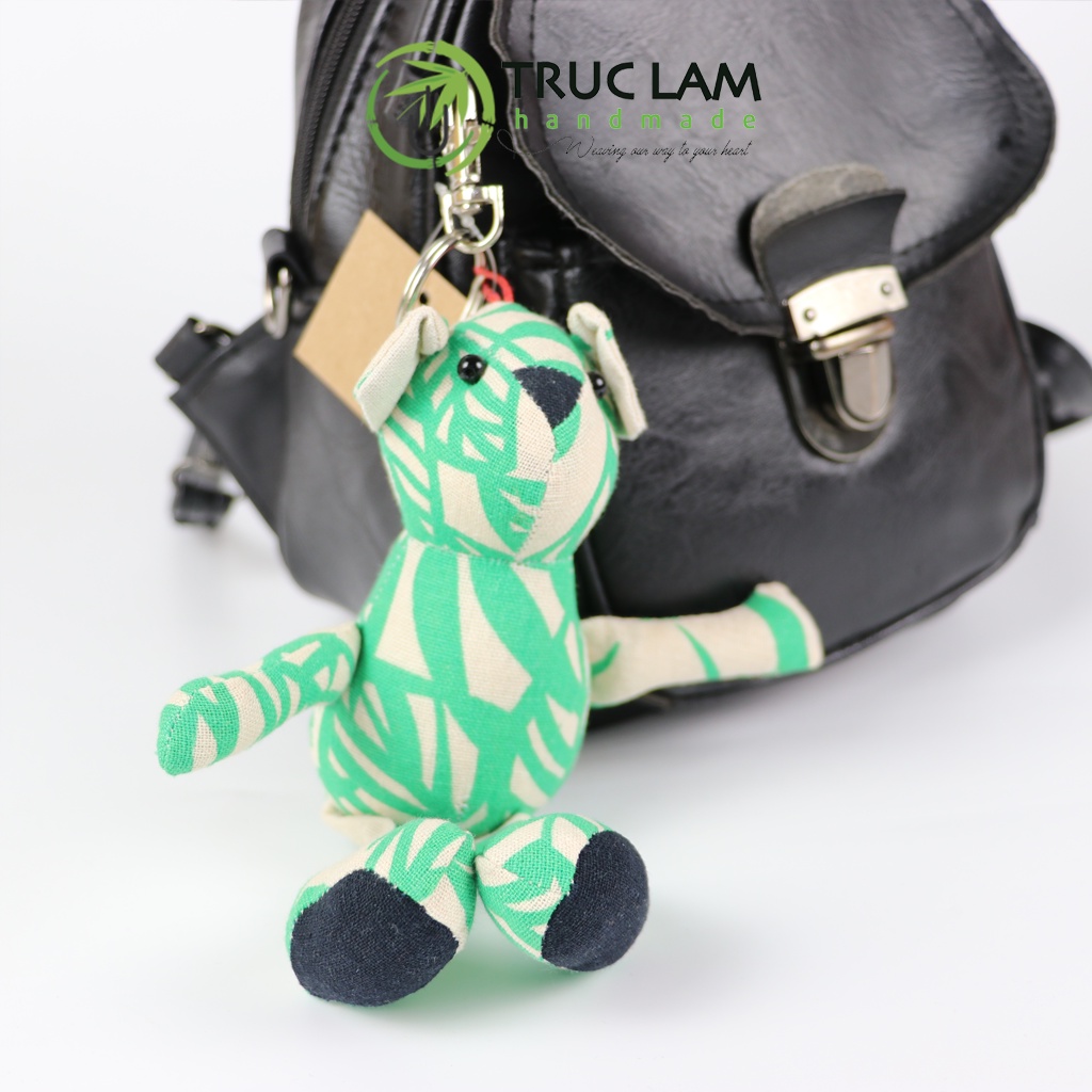 Móc Chìa Khóa Hình Các Con Vật Nhồi Bông Cute Ngộ Nghĩnh – Trúc Lâm Handmade