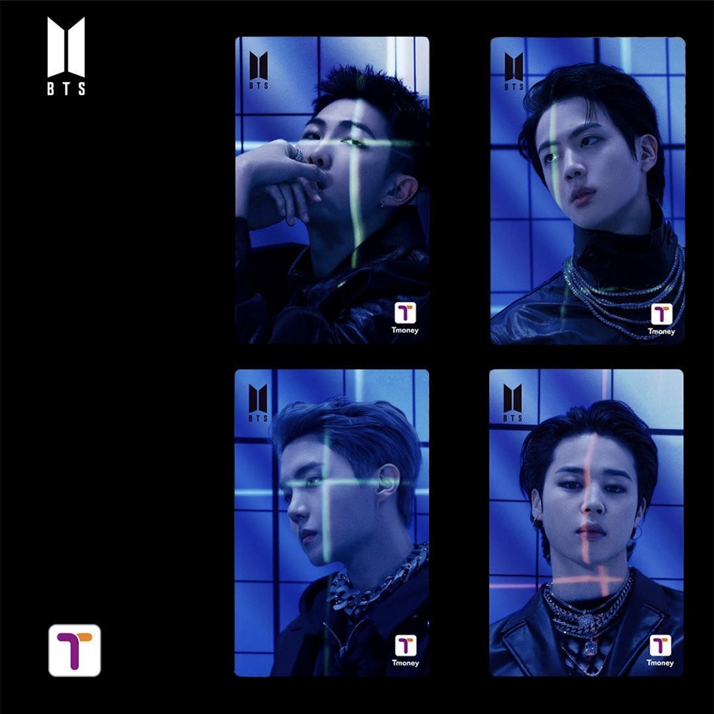 Thẻ ảnh Big Hit Entertainment BTS - Tmoney Card