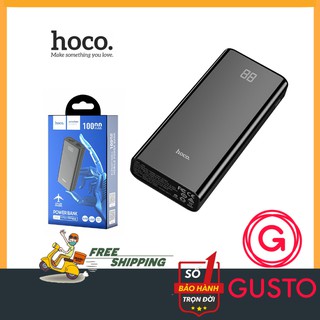 [CHÍNH HÃNG] Pin Sạc Dự Phòng Hoco J45 10000 mAh 2 Cổng ✔Hỗ Trợ Đèn Led Báo Sạc Thông Minh