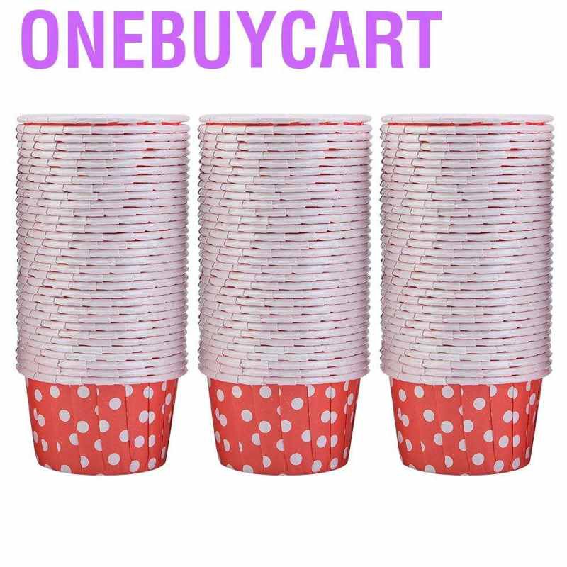 Set 100 Cốc Giấy Làm Bánh Cupcake