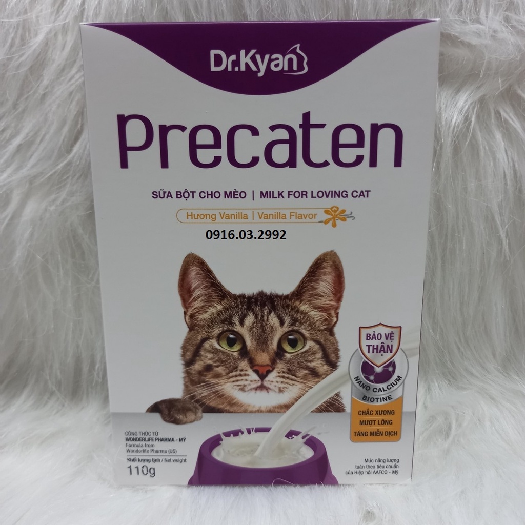Sữa bột cho mèo Precaten gói 110gr