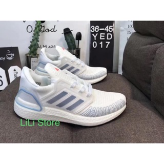 Giày thể thao Sneaker Ultra Boost 6.0 Trắng Xanh