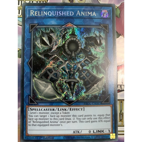 bài yugioh: relinquished anima
