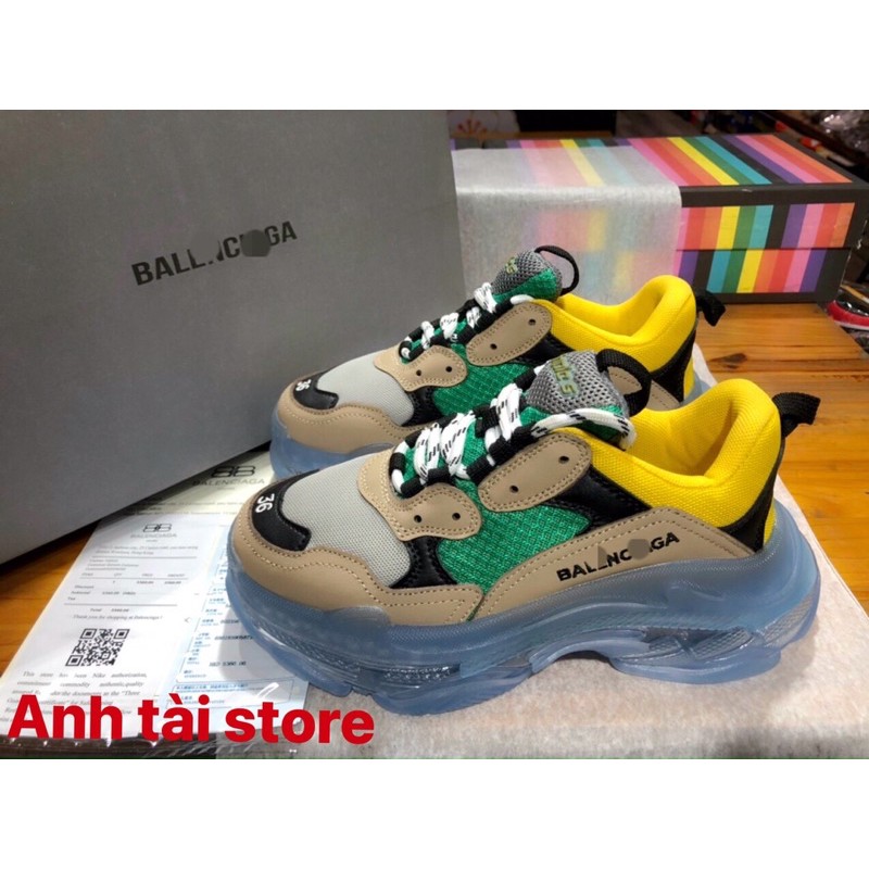 (⚡Bản một một⚡️tặng ful bok+tất+quà⚡️) Giày thể thao,sneakers nam nữ Blen đế khí êm chân.Tăng chiều cao G976