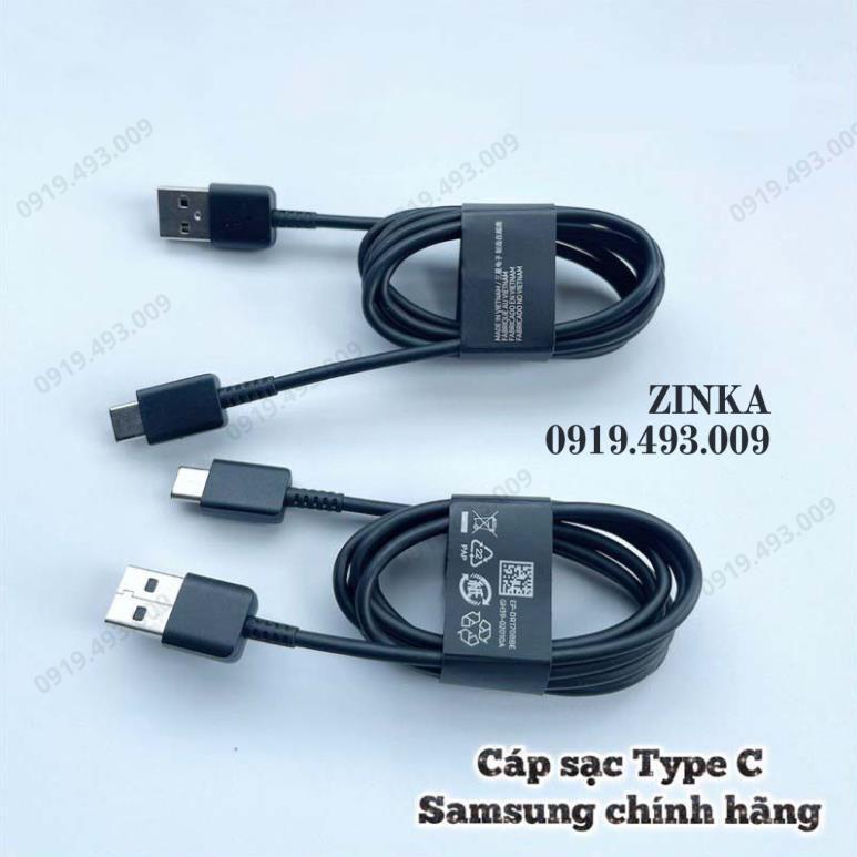 Dây sạc Type C samsung - USB Chính Hãng Bảo Hành 3 Tháng 1 Đổi 1  zinka