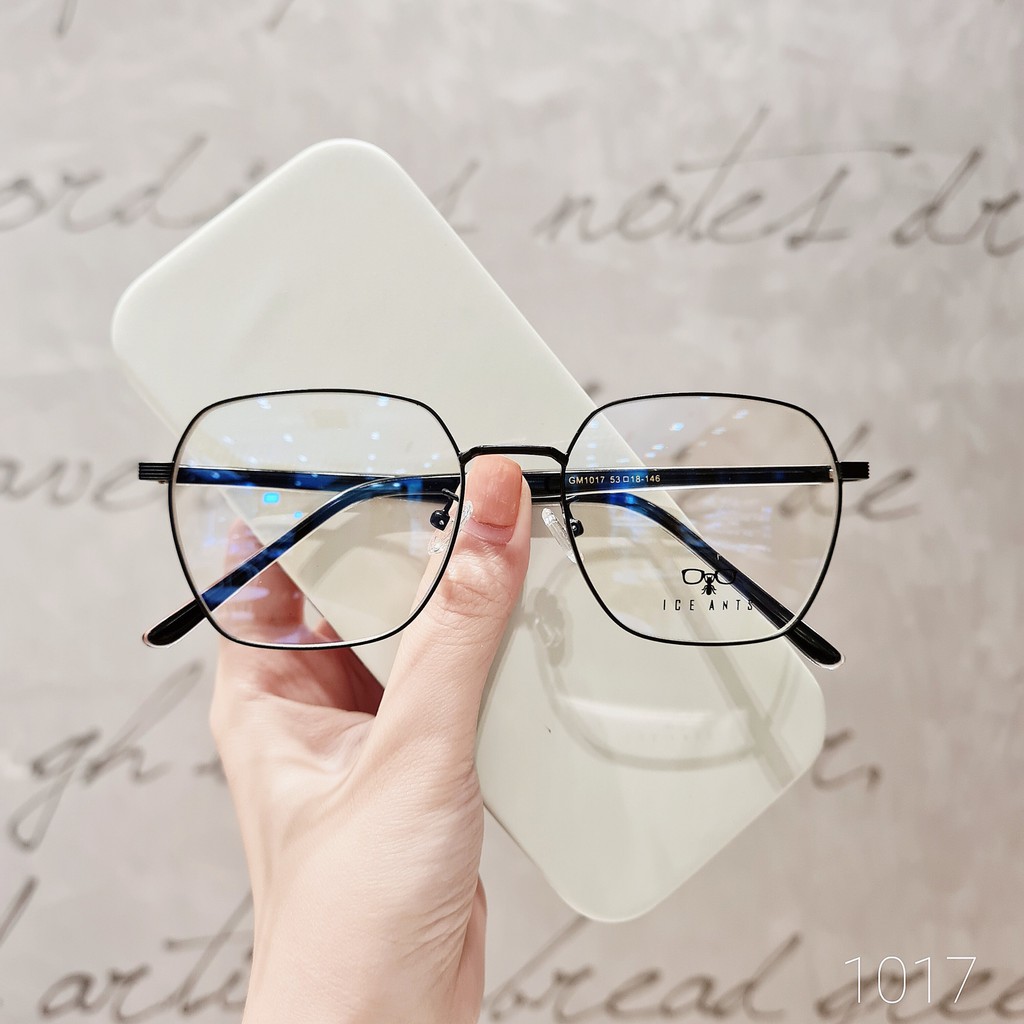 Gọng Kính Cận Kim Loại 1017 - Gọng Kính Mắt Kim Loại Thời Trang Hàn Quốc Lilyeyewear | BigBuy360 - bigbuy360.vn