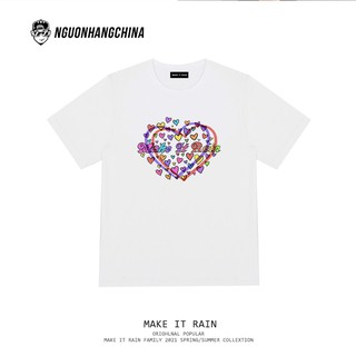 Áo phông Make It Rain chính hãng - Double Heart