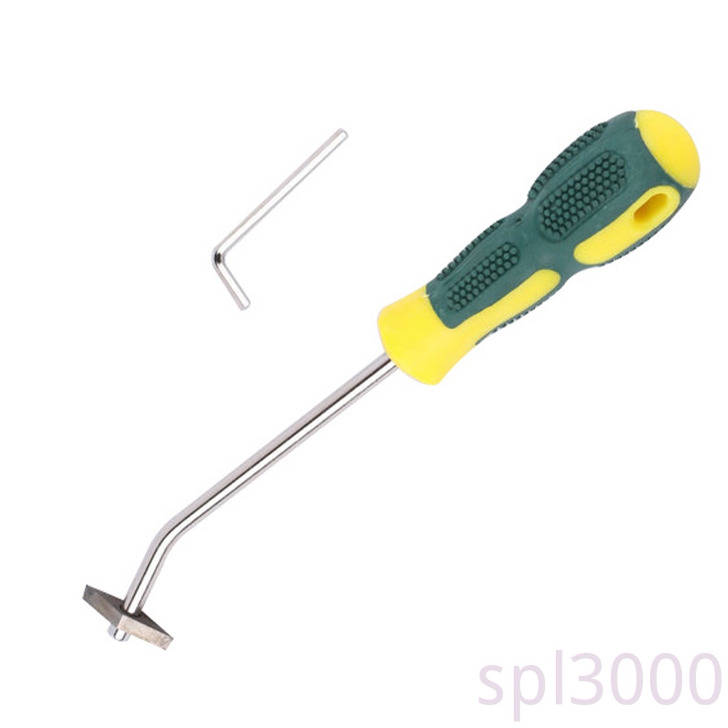 Dụng cụ chà ron tường chống trượt bằng thép cầm tay tiện dụng