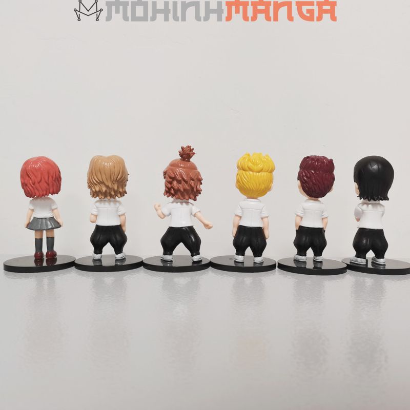 Mô hình figure 11 nhân vật Tokyo Revengers Manjiro Sano Takemichi Draken Hinata Tachibana Ken Ryuguji Keisuke Baji Sanzu