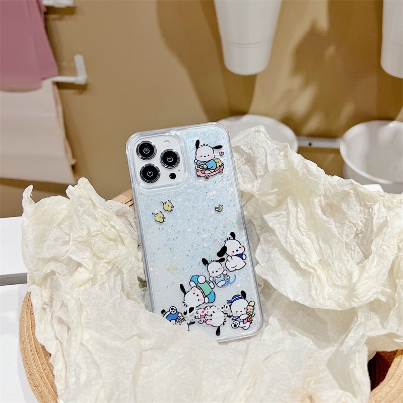 Ốp Điện Thoại Kim Tuyến Nước Cho iPhone 13 / 13ProMax / 13Pro / 12ProMax / 12 / 12Pro / 11 / 11ProMax / XS Max / X / XS / XR