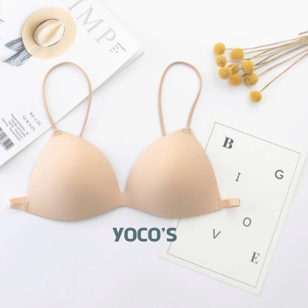 Áo bra su đúc dây mảnh có móc cài sau B818