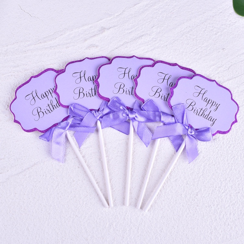 que cắm bánh [FREESHIP] thiệp happy birthday