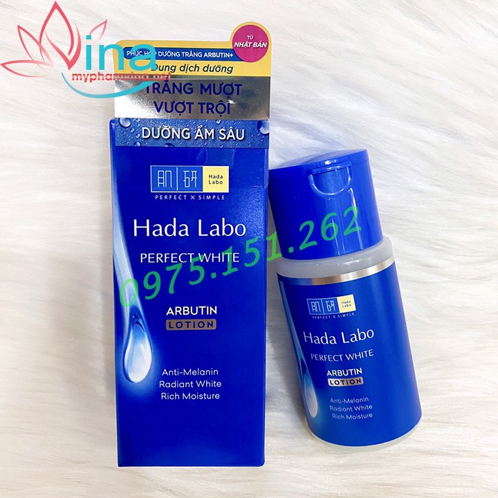 Dung dịch dưỡng trắng Hada Labo LOTION  Perfect White 100ml