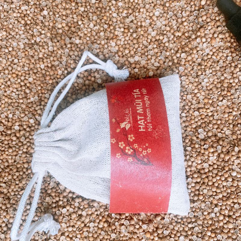 Túi Thơm Hạt Mùi - Tinh Dầu Hà Na - thơm hương mùi già, lưu giữ tuổi thơ