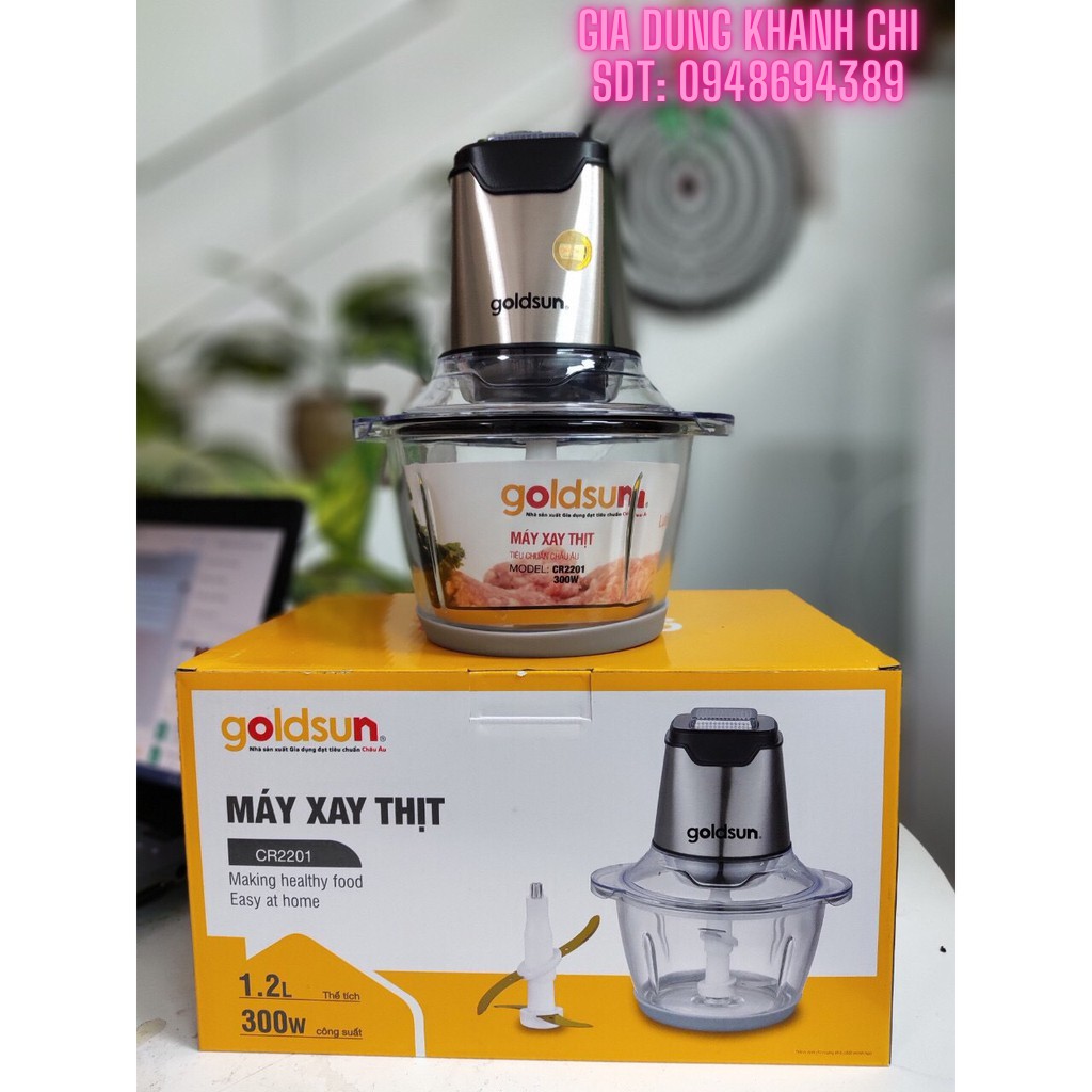 Máy Xay Thịt Đa Năng Goldsun 2201 1.2L