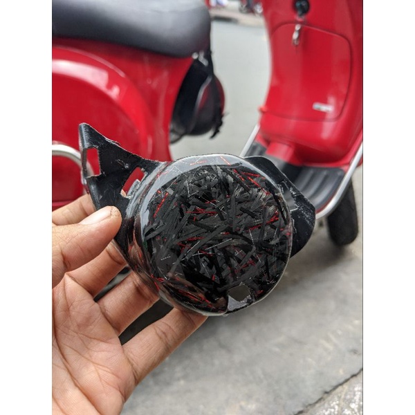 Nắp che cao su treo máy xe Vespa Sprint/Primavera