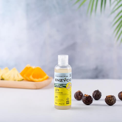 Nước Rửa Tay Sinh Học ENZYCO Lên Men Từ Dứa Và Bồ Hòn Diệt Sạch Khuẩn Giữ Ẩm Da Tay - Hương Cam Chai 100ml | BigBuy360 - bigbuy360.vn