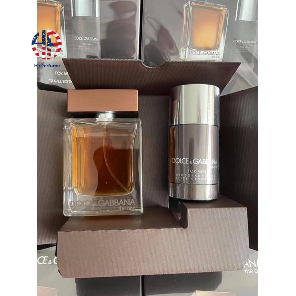 Set nước hoa nam D&G The one 2 món - nước hoa 100ml +  lăn khử mùi 70g