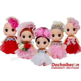 Búp bê Chibi móc khóa 8 cm - Nhiều mẫu
