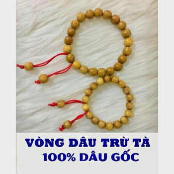 Vòng dâu tằm chỉ đỏ trừ tà (dâu gốc 100%)