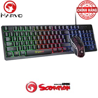 Bộ bàn phím chuột Marvo KM408