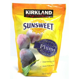 Quả Mận Sấy Khô Kirkland Sunsweet Plums bịch 1.59kg của Mỹ