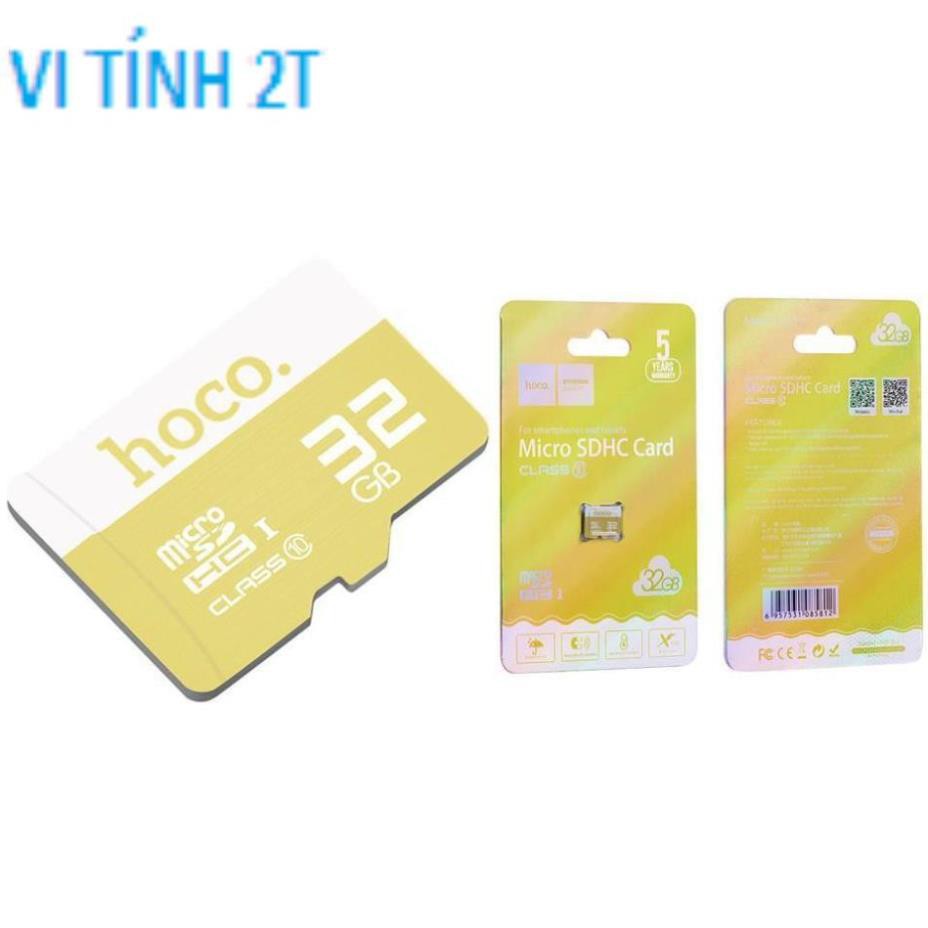 [TẶNG KÈM QUÀ] Thẻ nhớ Hoco 32Gb Class 10 tốc độ cao (hàng chính hãng, BH 1 năm)