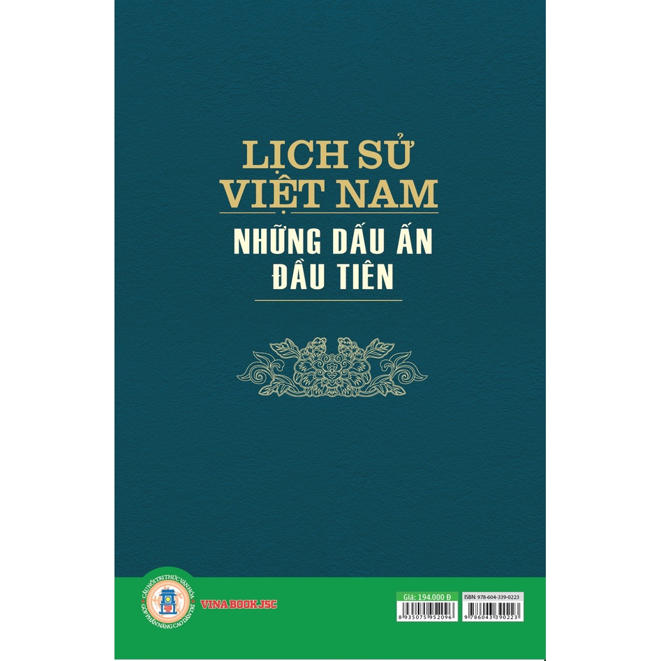 Sách - Lịch Sử Việt Nam - Những Dấu Ấn Đầu Tiên