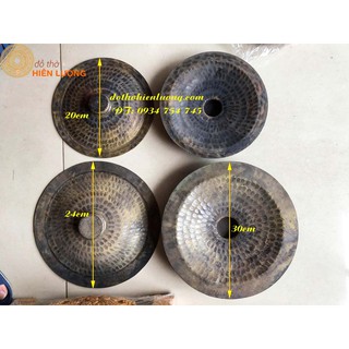 Não Bạt, Chũm Chọe, Chập Cheng Bằng Đồng Màu Giả Cổ