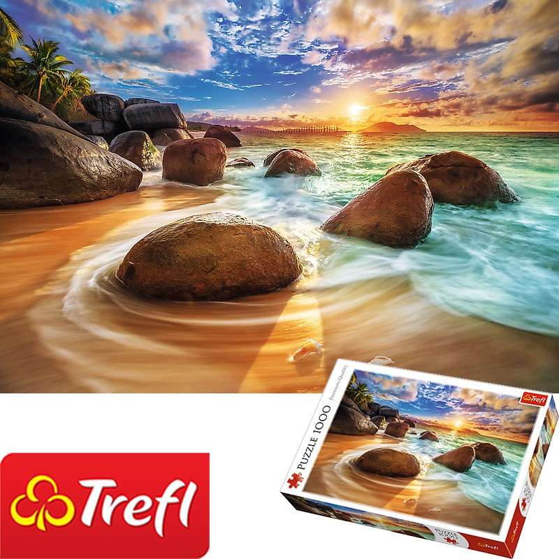 Tranh ghép hình TREFL 10297 - 1000 mảnh Góc vườn xinh đẹp