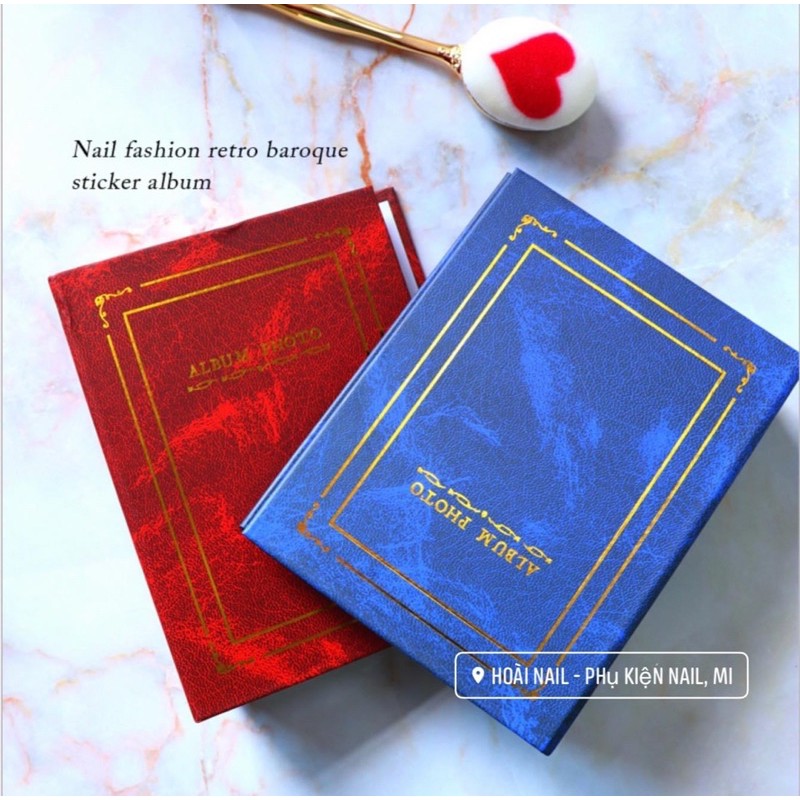 album đựng sticker, đựng ảnh ... phụ kiện nail