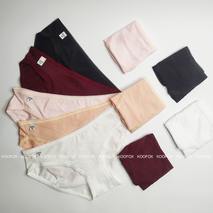 05 Quần Lót Nữ Cotton Comfort Mini - Mềm Mại, Thấm Hút Mồ Hôi, Co Dãn, Không Hằn Vải - KOOFOX