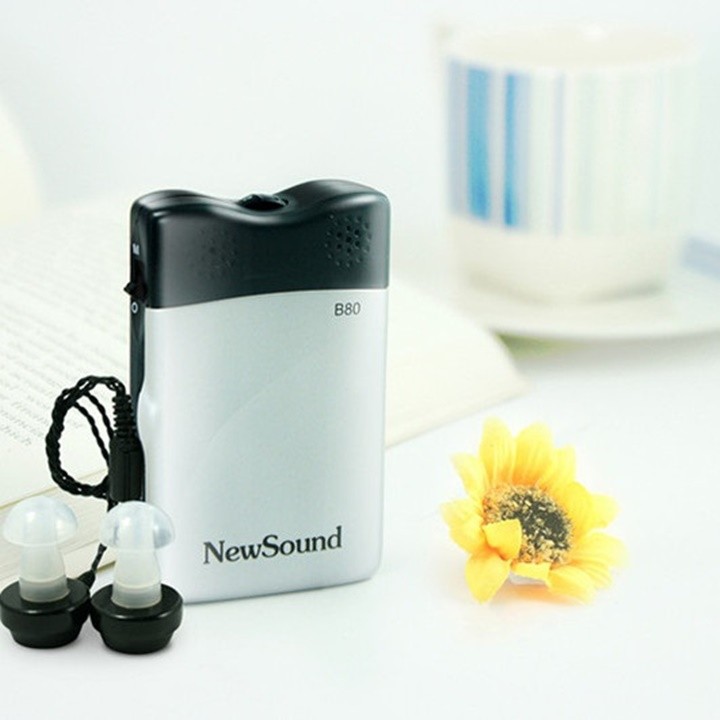 Máy trợ thính có dây New Sound nghe 2 tai