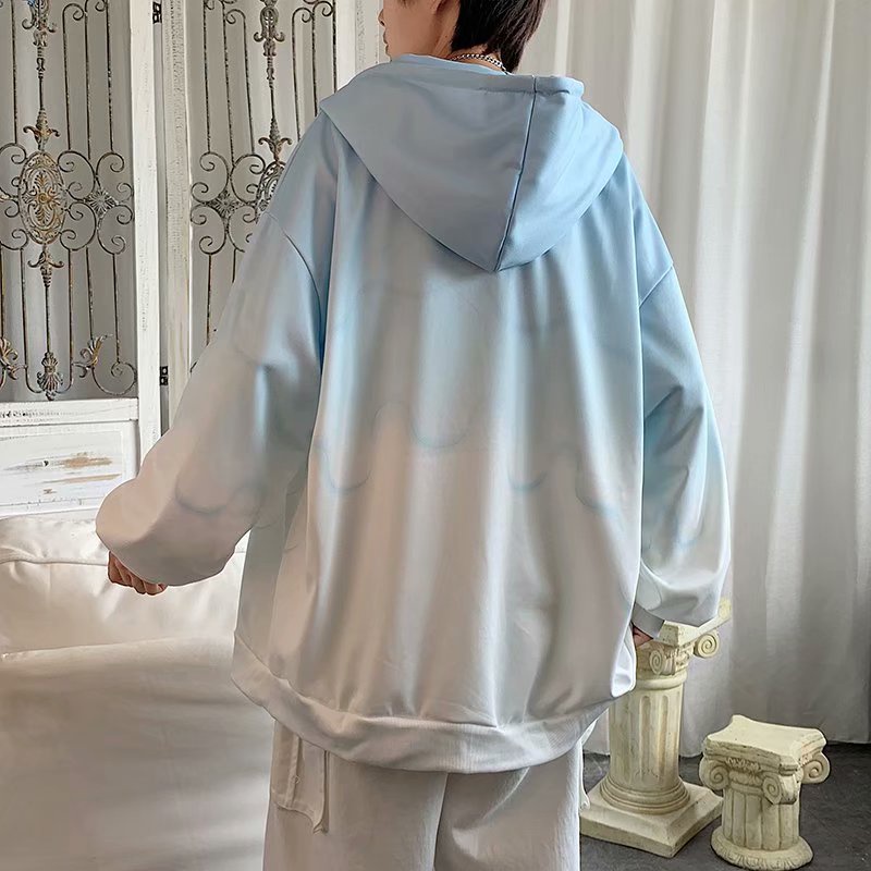 Áo Khoác Hoodie Dáng Rộng Phong Cách Hàn Quốc Thời Trang Cho Cặp Đôi