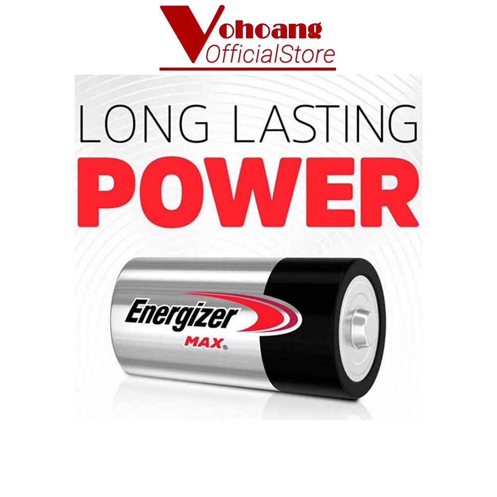 Vỉ 2 pin đại D Energizer E95