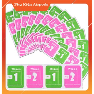 [SĂN DEAL 1K] Miếng hút bụi + giấy lau sạch màn hình vệ sinh máy điện thoại máy tính bảng