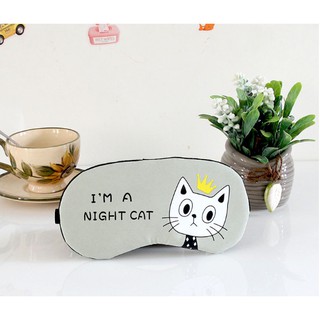 Bịt mắt ngủ có gel mát mắt, chống thăm quần mắt