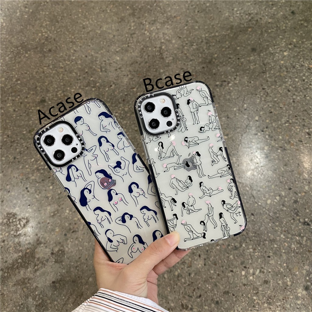 Ốp Điện Thoại TPU Mềm In Hình Cặp Đôi Cho iPhone14 13 12 mini 11 PRO MAX 6 / 6s 7 / 8plus SE2 X / XS XR XSMAX #Hg3854