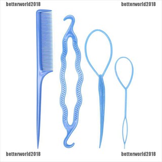 Bộ 4 Dụng Cụ Tạo Kiểu Tóc