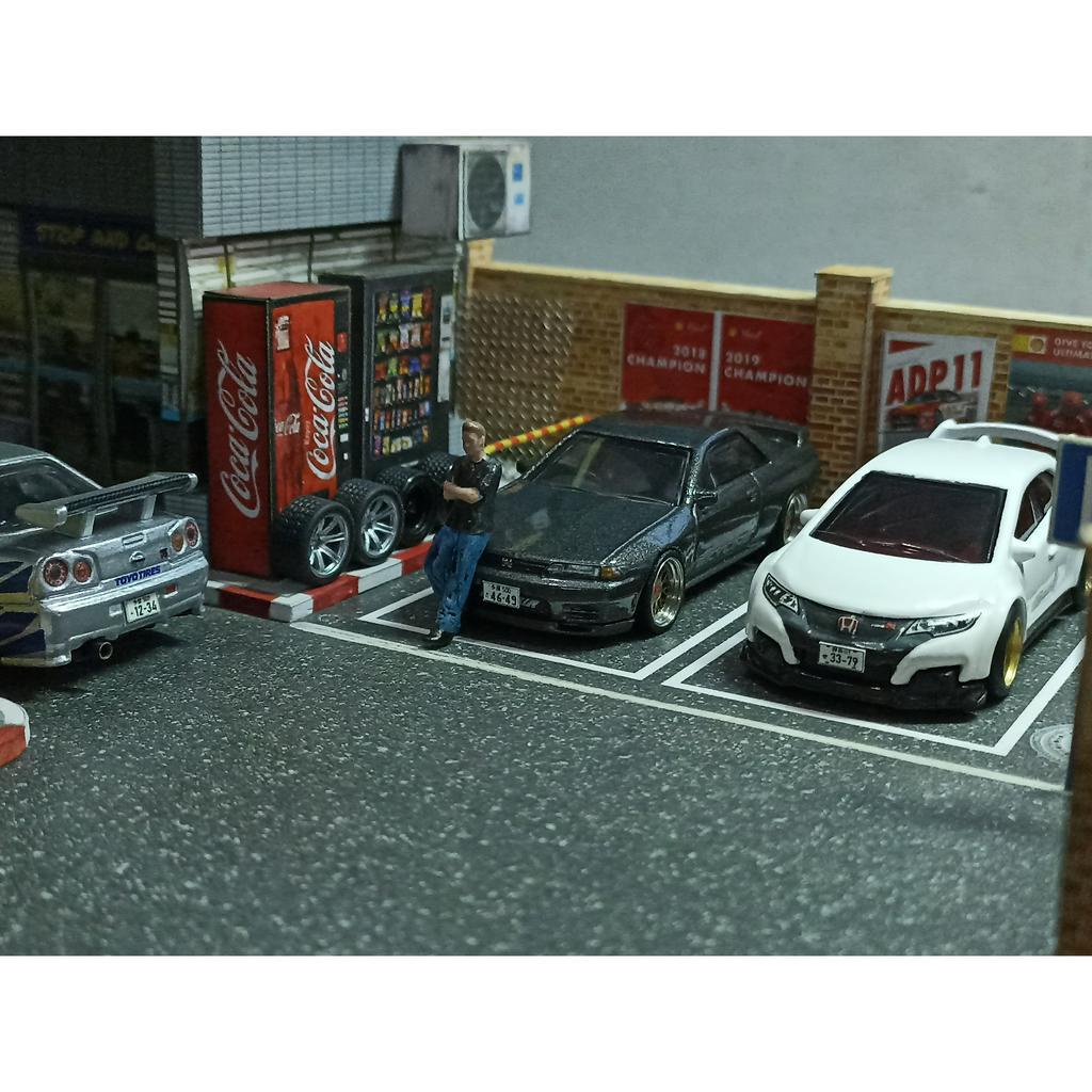 Decal biển số cho xe mô hình 1:64