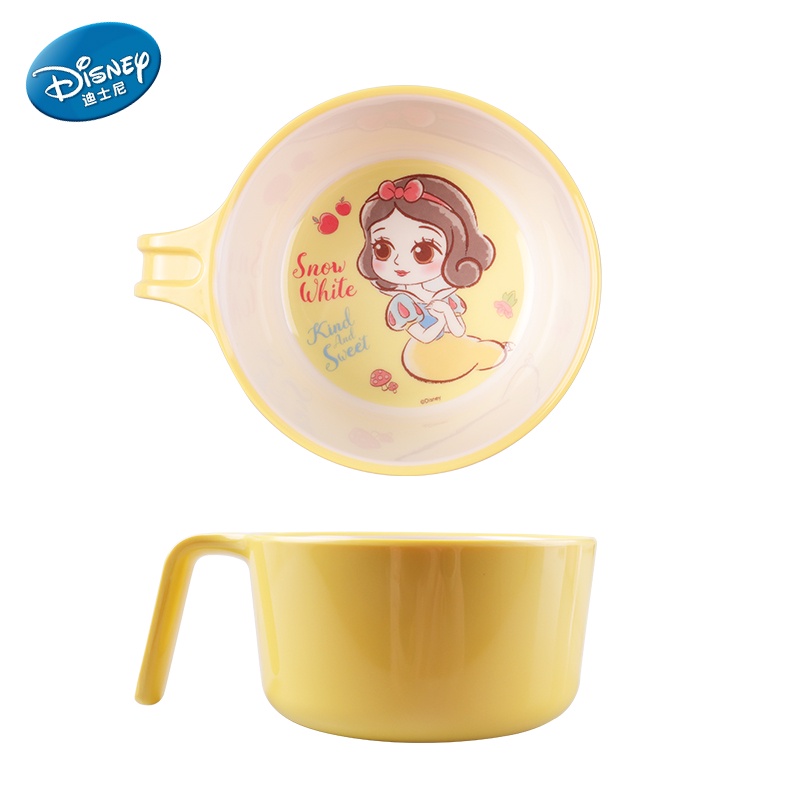 Chén Melamine có tay cầm cho bé in hình ảnh hoạt hình Disney xinh xắn