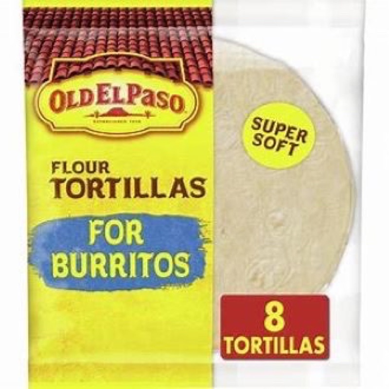 Vỏ Bánh Tortilla Mexico Tortillas El Tequito Old El Paso 10 MIẾNG Regular Totillas/ 6 miếng/ 8 miếng 400G