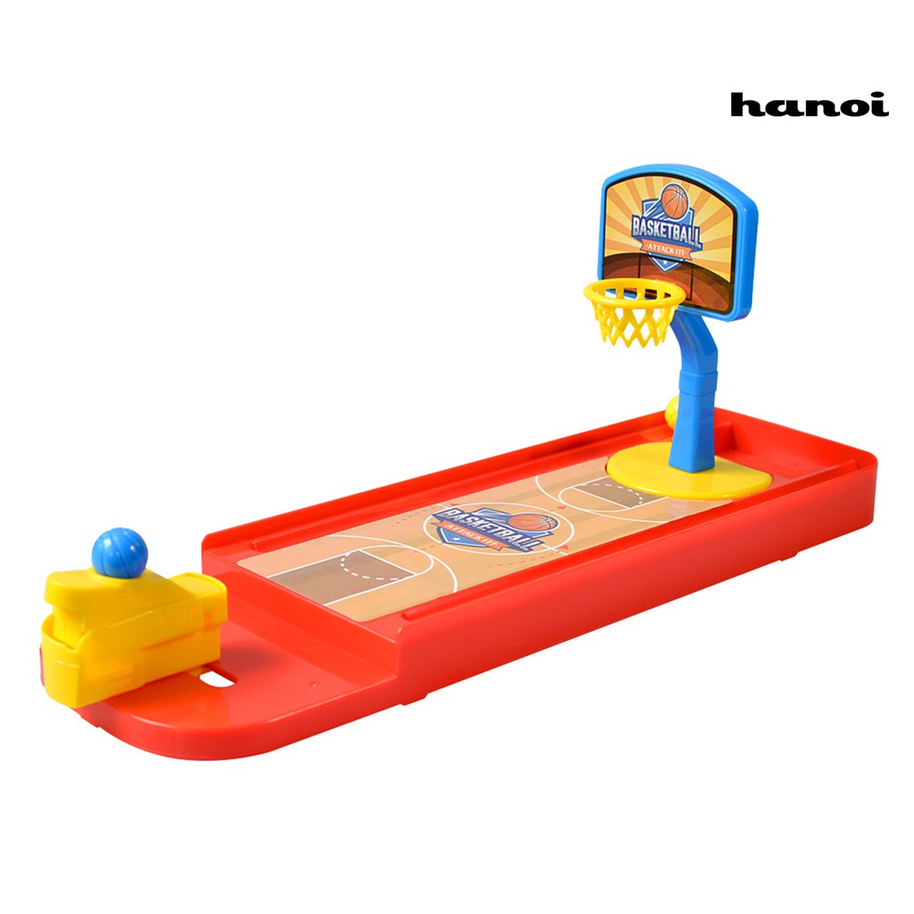 [QL]Mini Desktop Basketball Shooting Toy Pinball Launcher Game Kids Educational Gift