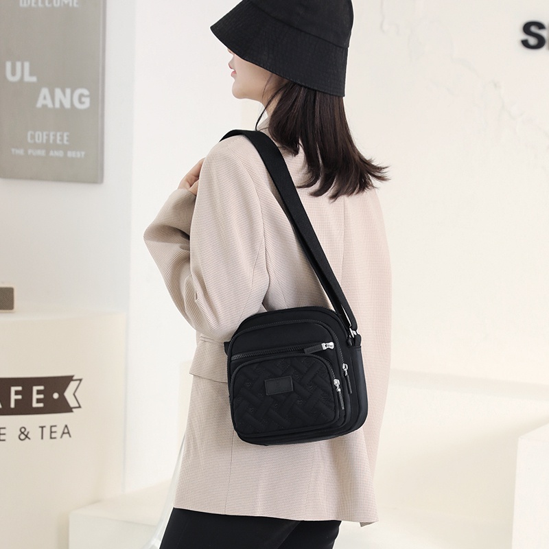 Đẹp Túi Xách Nữ Mini Túi Đeo Chéo Nylon Chống Nước Thời Trang Hàn Quốc Dành Cho Nữ