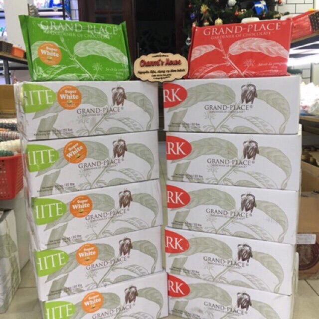 Socola đen/trắng 10kg