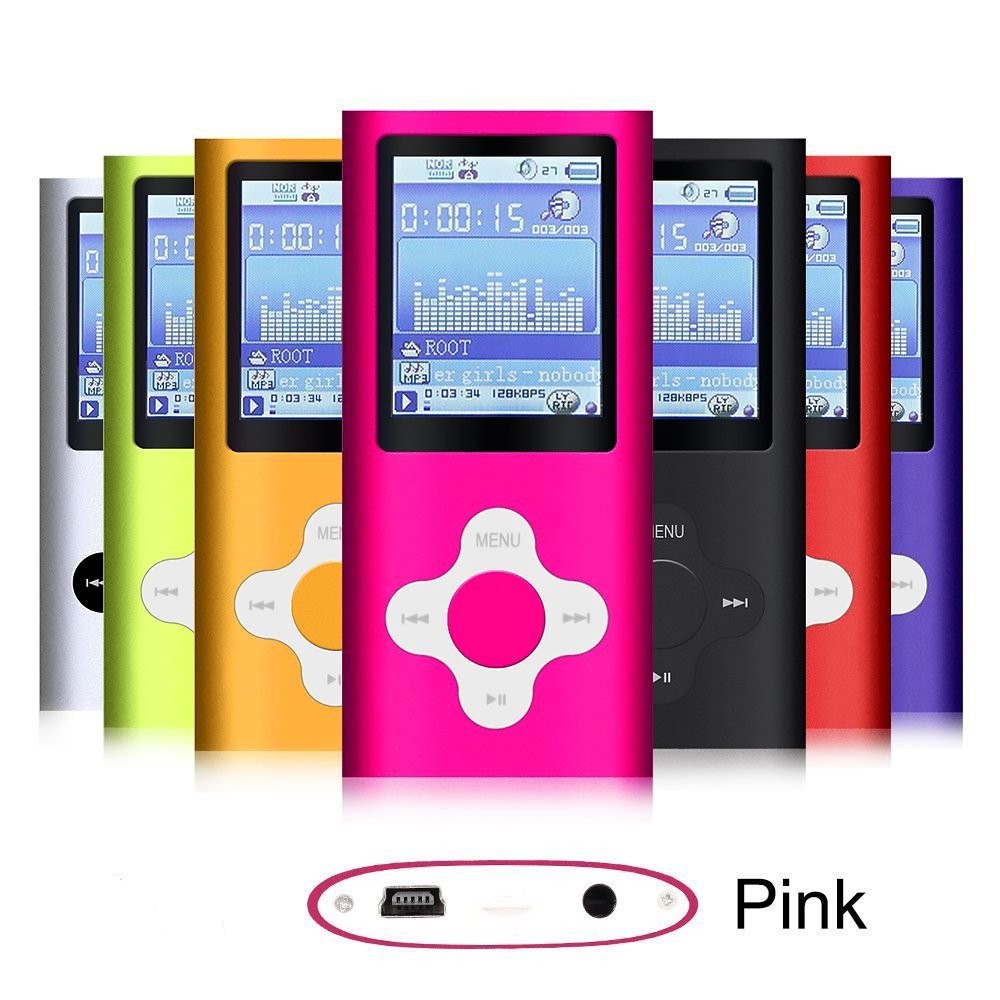 Máy Nghe Nhạc MP3 MP4 Màn Hình TFT LCD 1.8 "TFT + Tai Nghe