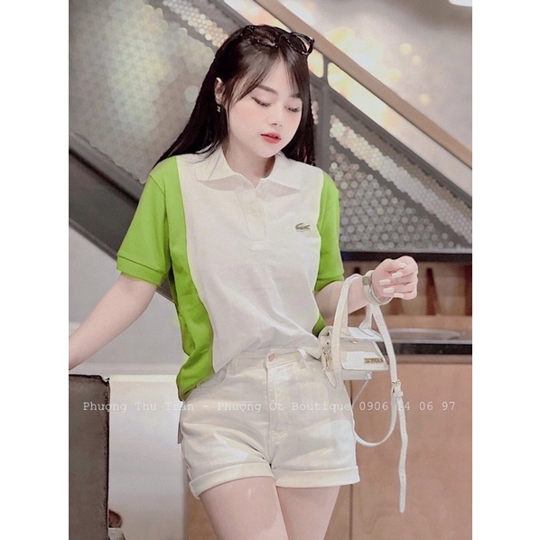 [FREESHIP - HÀNG LOẠI 1] ÁO POLO LACOSSSS NỮ HOT HITTT SIÊU XINH